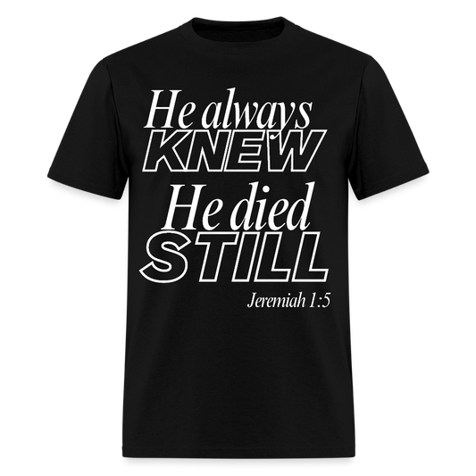 Jeremiah 1:5 (WHITE) - black
