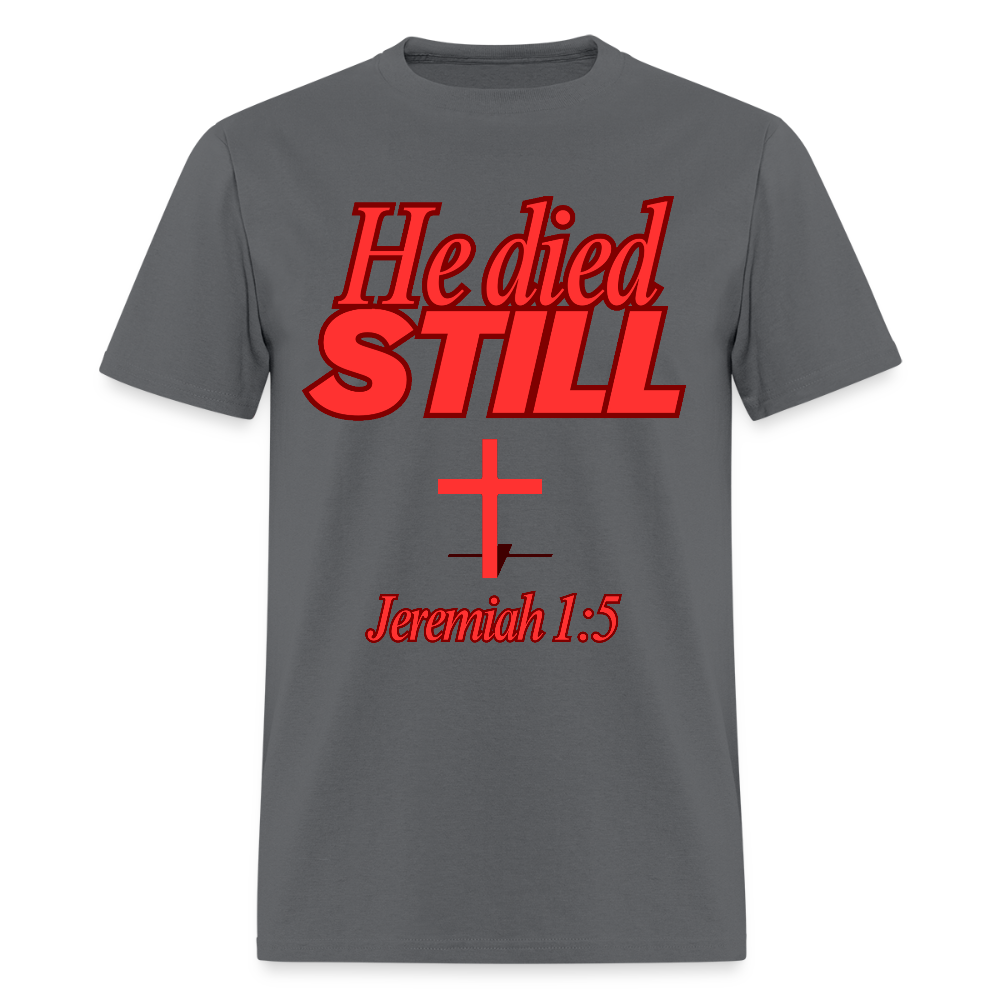 Jeremiah 1:5 (RED) - charcoal