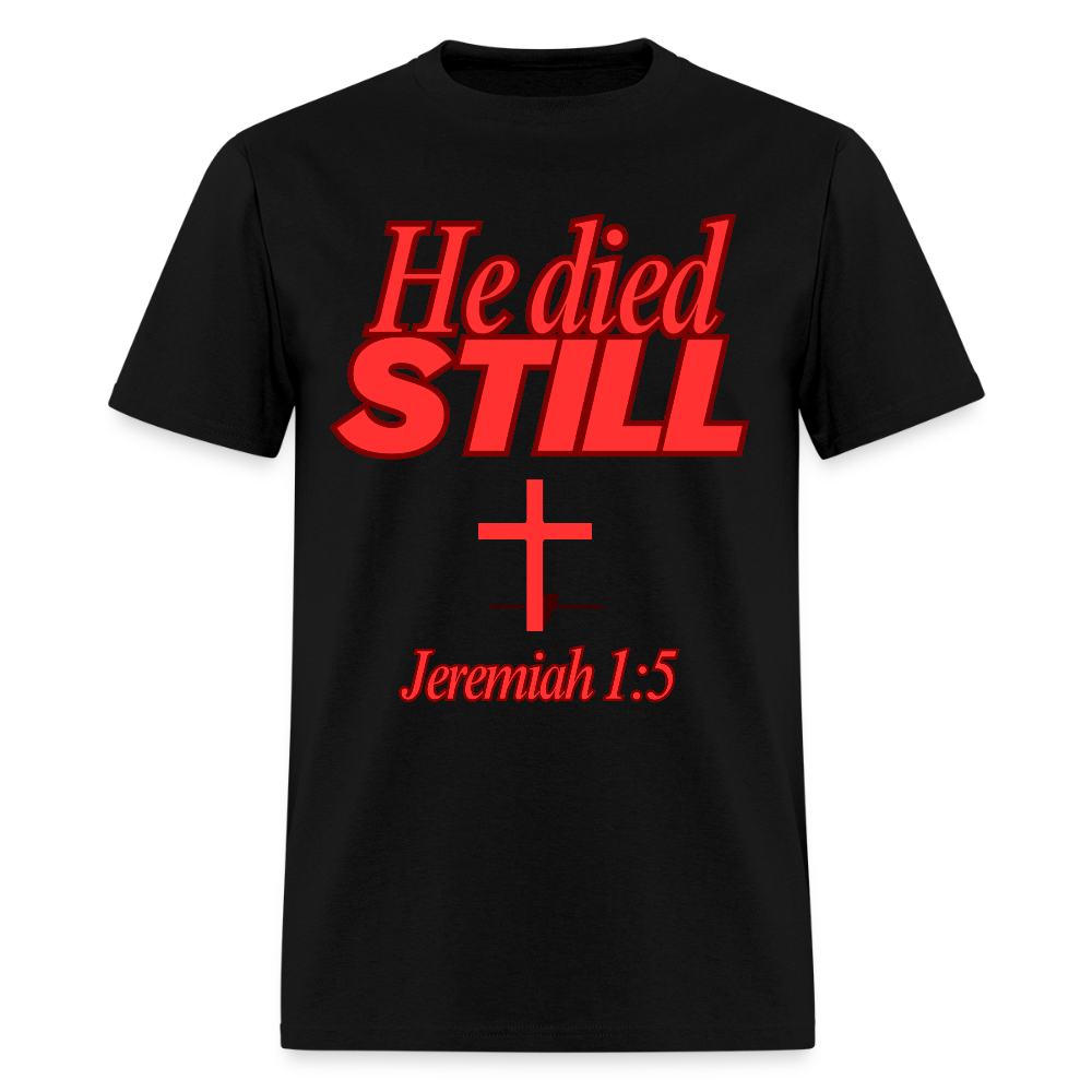 Jeremiah 1:5 (RED) - black